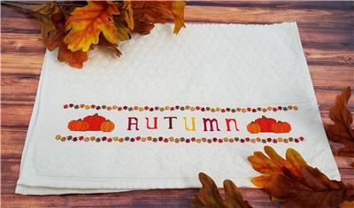 click here to view larger image of Autumn Hand Towel  (chart)