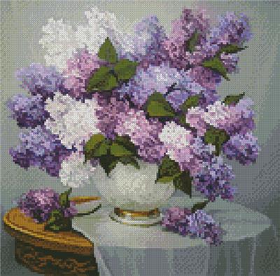 click here to view larger image of Lilac Romance - Mini (chart)