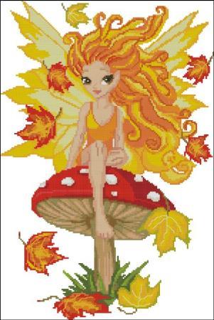 click here to view larger image of Autumn Fairy (chart)