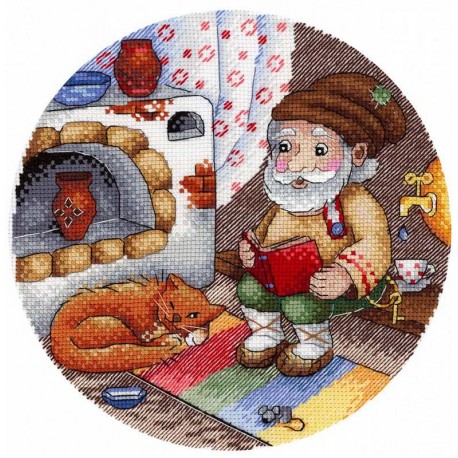 click here to view larger image of Master of the House (counted cross stitch kit)