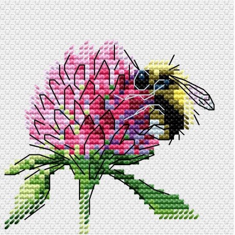 click here to view larger image of Clover (counted cross stitch kit)