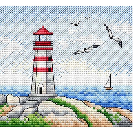 click here to view larger image of Sea Expanses (counted cross stitch kit)