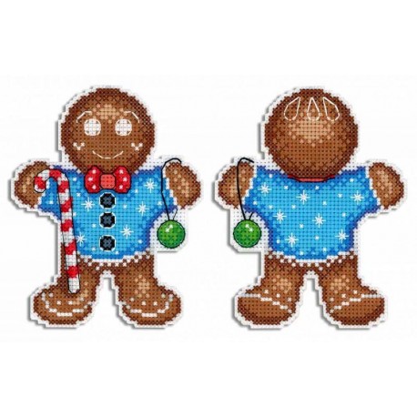 click here to view larger image of Gingerbread Man (counted cross stitch kit)