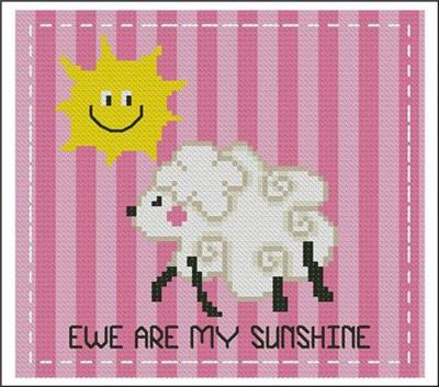 click here to view larger image of Ewe are My Sunshine (chart)
