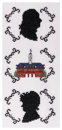 click here to view larger image of Washington's of Mount Vernon, The (counted cross stitch kit)
