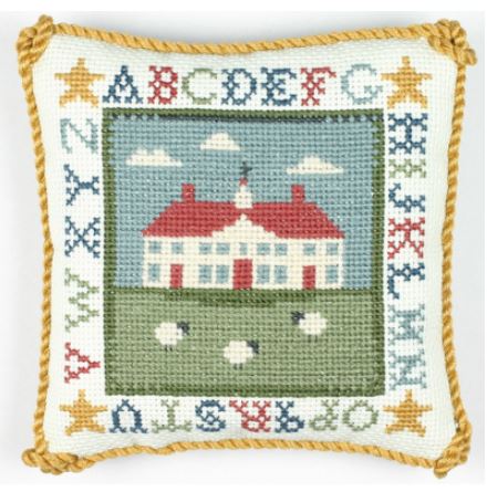 click here to view larger image of Mount Vernon Pin Pillow (counted cross stitch kit)