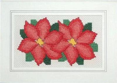 click here to view larger image of Two Poinsettias (chart)