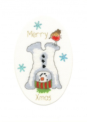 click here to view larger image of Frosty Fun - Margaret Sherry (counted cross stitch kit)