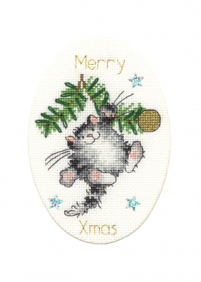 click here to view larger image of Swing into Christmas - Margaret Sherry (counted cross stitch kit)