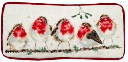click here to view larger image of Rockin' Robins Tapestry - Hannah Dale (needlepoint kit)