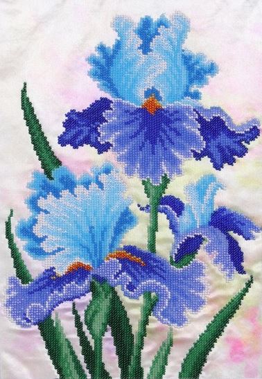 click here to view larger image of Blue Iris (bead kit)