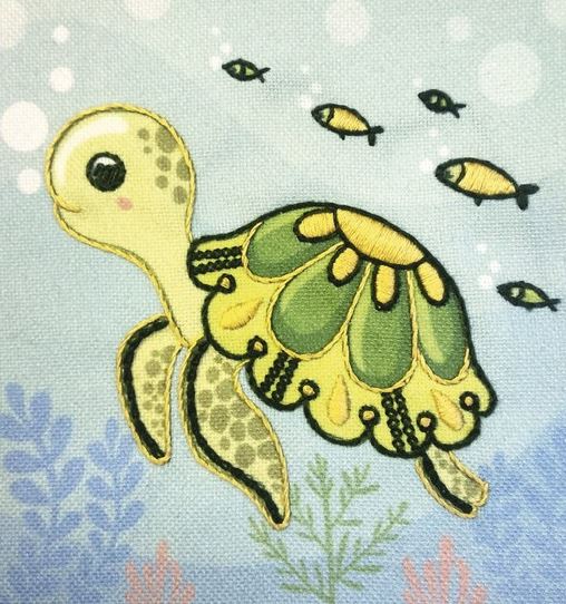 click here to view larger image of Trutle (embroidery kit)