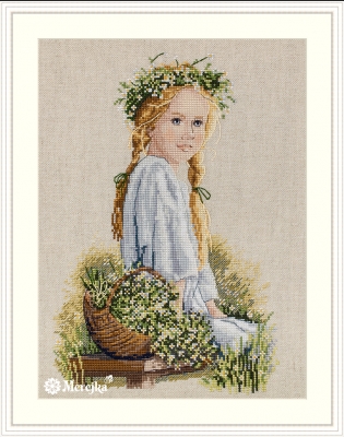 click here to view larger image of Daisies (counted cross stitch kit)