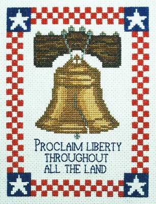 click here to view larger image of Liberty Bell (counted cross stitch kit)