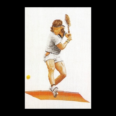 click here to view larger image of Tennis (counted cross stitch kit)