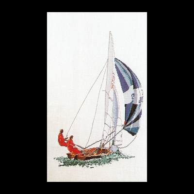 click here to view larger image of Sailing (counted cross stitch kit)