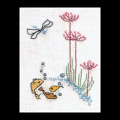 click here to view larger image of Sea Bed (counted cross stitch kit)
