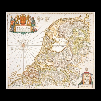 click here to view larger image of Dutch Antique Map (counted cross stitch kit)
