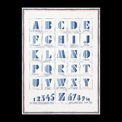 click here to view larger image of ABCs (counted cross stitch kit)