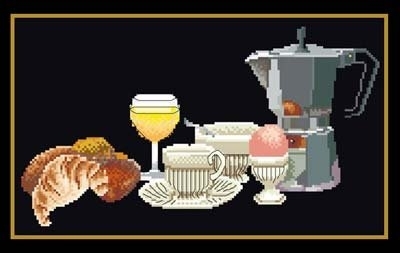 click here to view larger image of Brunch Anyone (counted cross stitch kit)