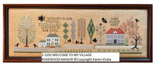 click here to view larger image of Welcome to Our Village (chart)
