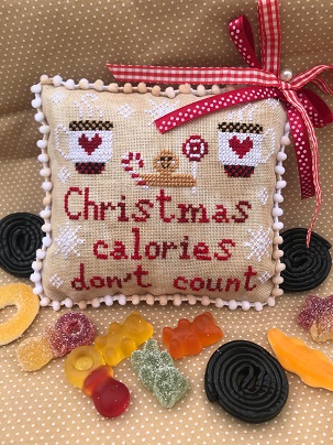 click here to view larger image of Christmas Calories (chart)