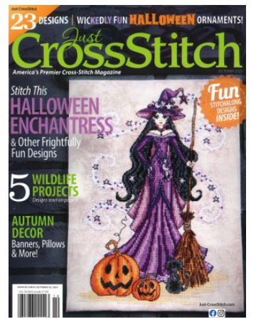 click here to view larger image of Just Cross Stitch 2021 September/October (magazines)