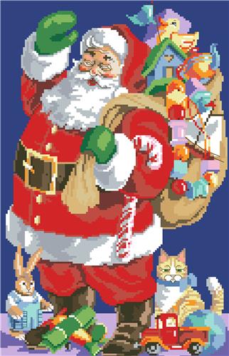 click here to view larger image of Jolly Santa (chart)