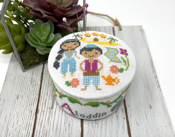 click here to view larger image of Fairy Tale Pin Cushions - Aladdin (chart)