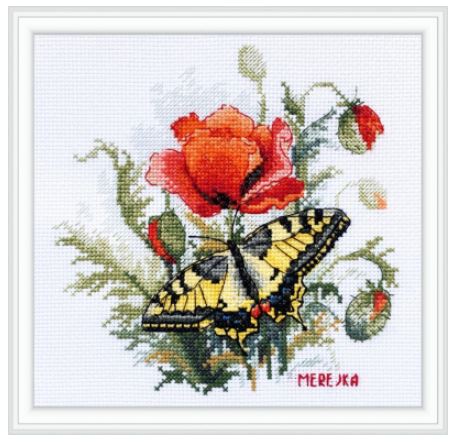 click here to view larger image of Summer Meadow (counted cross stitch kit)