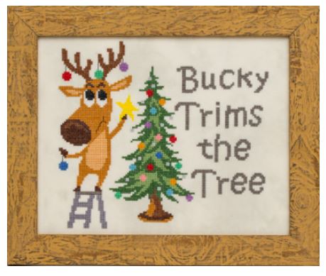 click here to view larger image of Bucky Trims The Tree (chart)
