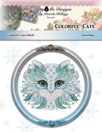 click here to view larger image of Colorful Cats - Snowflake (chart)