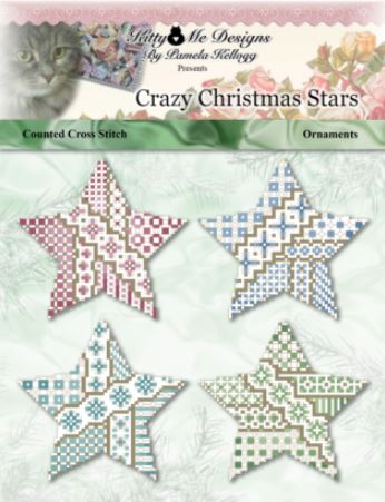 click here to view larger image of Crazy Christmas Stars Ornaments (chart)