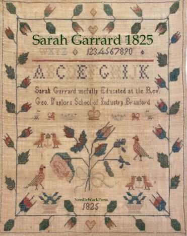 click here to view larger image of Sarah Garrard 1825 (chart)