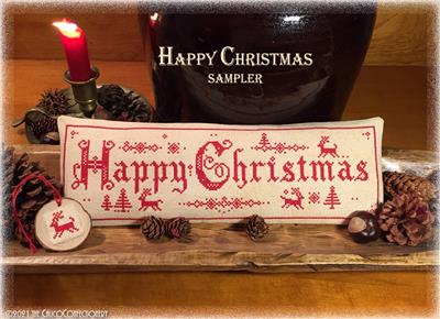 click here to view larger image of Happy Christmas Sampler (chart)