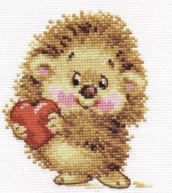 click here to view larger image of My Love (counted cross stitch kit)