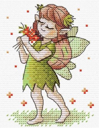 click here to view larger image of Elf (counted cross stitch kit)