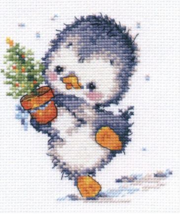 click here to view larger image of I hasten to the Feast  (counted cross stitch kit)
