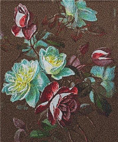 click here to view larger image of Still Life of Roses (chart)