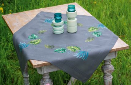 click here to view larger image of Botanical - Tablecloth (embroidery kit)
