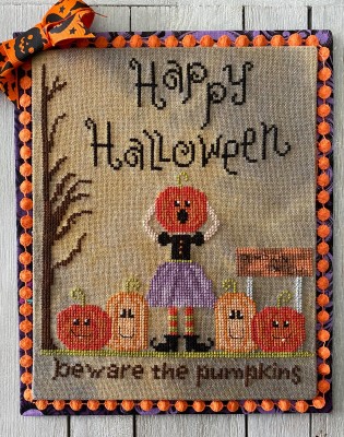 click here to view larger image of Beware the Pumpkins (chart)