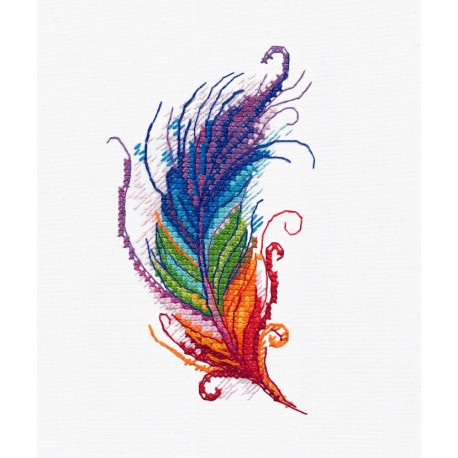click here to view larger image of Feather (counted cross stitch kit)