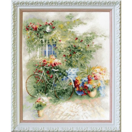 click here to view larger image of Flowers are Everywhere (counted cross stitch kit)