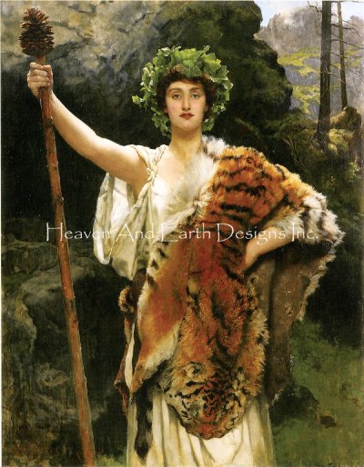 click here to view larger image of Mini Priestess Bacchus - John Collier (chart)