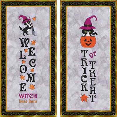 click here to view larger image of Halloween Welcome & Trick Or Treat (chart)