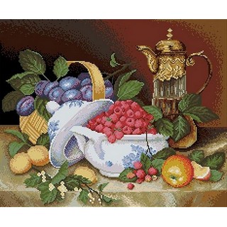 click here to view larger image of Fruit Temptation (counted cross stitch kit)