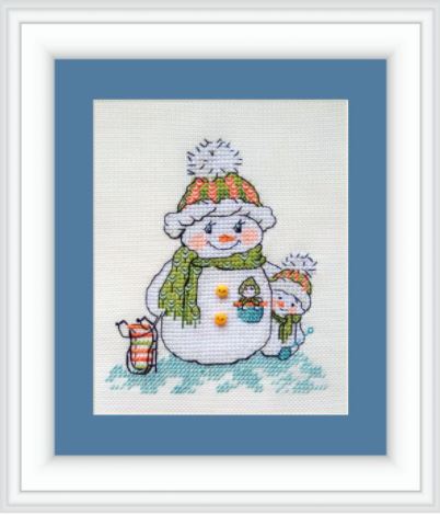 click here to view larger image of Winter Walk (counted cross stitch kit)