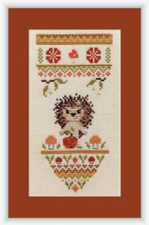 click here to view larger image of Little Hedgehog (counted cross stitch kit)