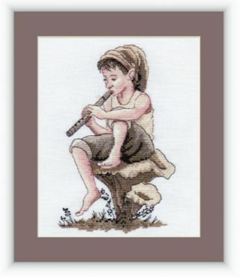 click here to view larger image of Shepherd Boy (counted cross stitch kit)