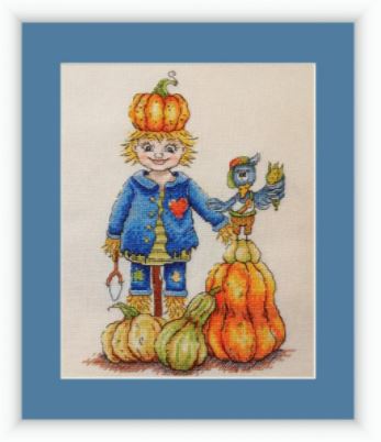 click here to view larger image of Guards of Pumpkin (counted cross stitch kit)
